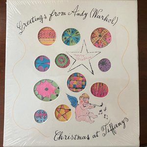 GREETING ANDY WARHOL: Christmas At Tiffanys- 1st Ed. OUT OF PRINT